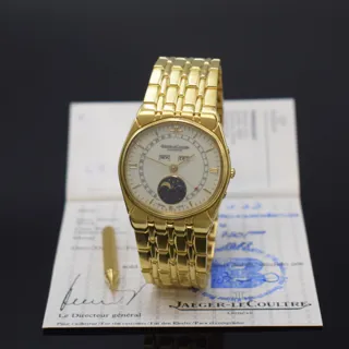 Jaeger-LeCoultre Albatros 121.202.1.3D 18k yellow gold Cream