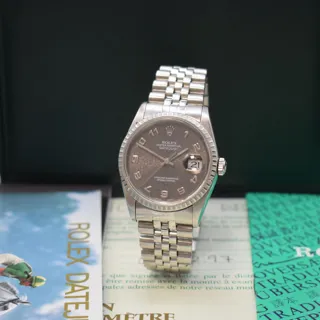 Rolex Datejust 36 16220 Stainless steel Gray