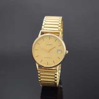 Glashütte 14k yellow gold Champagne