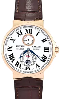 Ulysse Nardin Marine 266-67-40-G17A 43mm Rose gold White