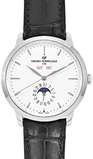 Girard-Perregaux 1966 Full Calendar 49535-11-131-BB60-1 40mm Stainless steel Silver