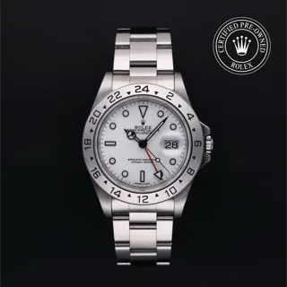 Rolex Explorer II 16570-0001 40mm Stainless steel White