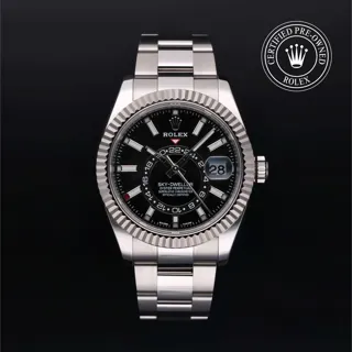 Rolex Sky-Dweller 326934 42mm Stainless steel Black