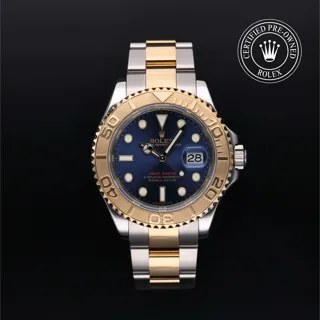 Rolex Yacht-Master 40 16623 40mm Yellow gold and Stainless steel Blue