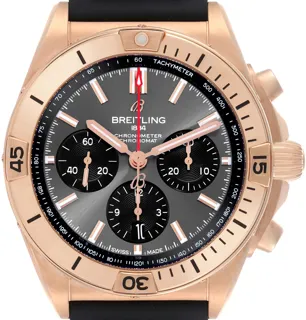 Breitling Chronomat RB0134 42mm Rose gold Gray