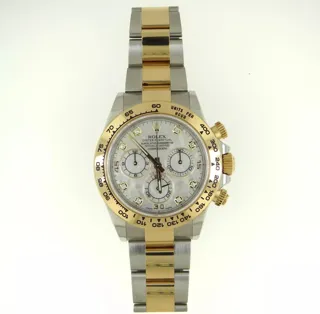 Rolex Daytona 116503-0007 Yellow gold and Stainless steel White