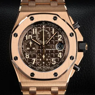 Audemars Piguet Royal Oak Offshore 26470OR.OO.A099CR.01 Rose gold Brown