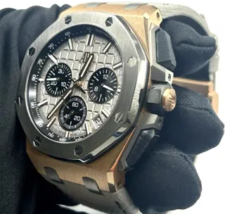 Audemars Piguet Royal Oak Offshore 26420OI.OO.A015VE.01 Rose gold Gray