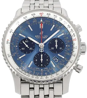 Breitling Navitimer 1 B01 Chronograph 43 AB0121211C1A1 Stainless steel Blue