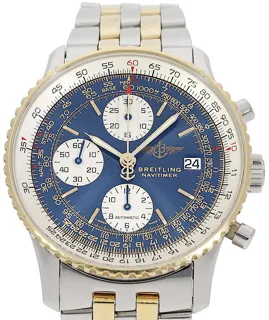 Breitling Navitimer D13022 Yellow gold and Stainless steel Blue