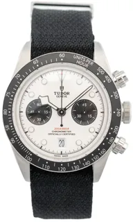 Tudor Black Bay Chronograph 79360N 41mm Stainless steel White