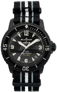 Swatch Scuba Fifty Fathoms SO35B400 42.5mm Bioceramic$Kunststoff Black