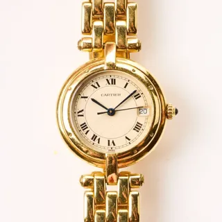 Cartier Santos Vendôme 819 18k yellow gold White