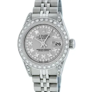 Rolex Datejust Stainless steel and 18k white gold Gray