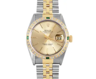 Rolex Datejust Stainless steel and 18k yellow gold Champagne