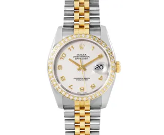 Rolex Datejust 36 116233 Stainless steel and 18k yellow gold Cream