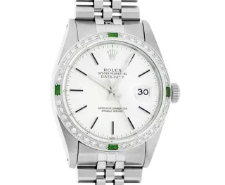 Rolex Datejust Stainless steel and 18k white gold Silver