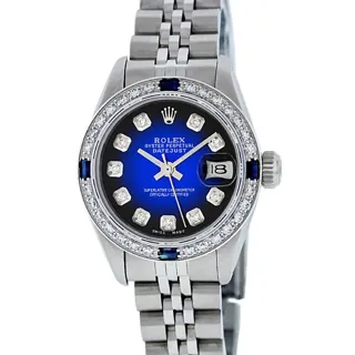 Rolex Datejust Stainless steel and 18k white gold Blue