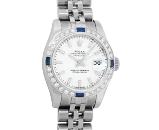 Rolex Datejust Stainless steel and 18k white gold White