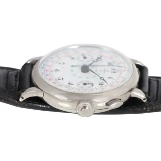 Omega Chronograph Stainless steel White