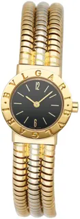 Bulgari Tubogas BB 23 2T Yellow gold Black