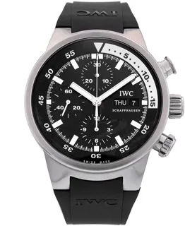 IWC Aquatimer Chronograph IW371933 42mm Stainless steel Black