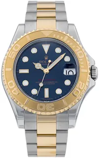 Rolex Yacht-Master 168623 35mm Yellow gold and Stainless steel Blue