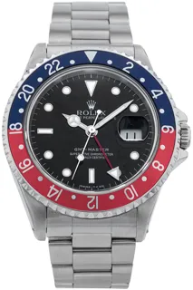 Rolex GMT-Master 16700 40mm Stainless steel Black