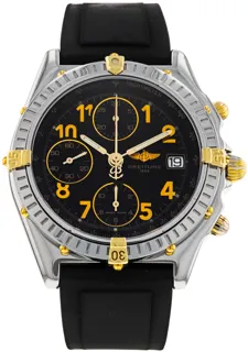 Breitling Chronomat B13050.1 Yellow gold and Stainless steel Black