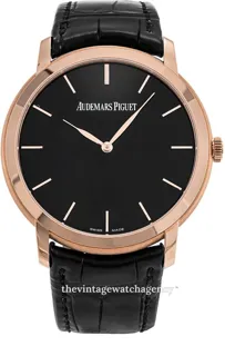 Audemars Piguet Jules Audemars 15180OR.OO.A002CR.01 41mm Rose gold Black