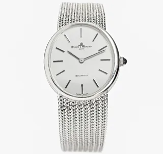 Baume & Mercier 37065 T 32mm 18k white gold