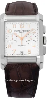 Baume & Mercier Hampton MOA10029 48.5mm Stainless steel Silver