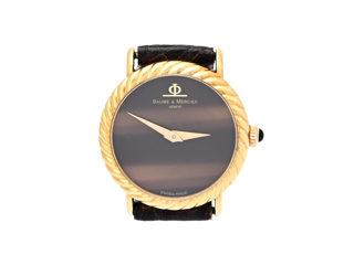 Baume & Mercier 24mm 18k yellow gold