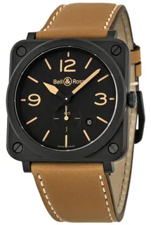 Bell & Ross Instruments BRS-HERI-CEM Ceramic and Black PVD Black