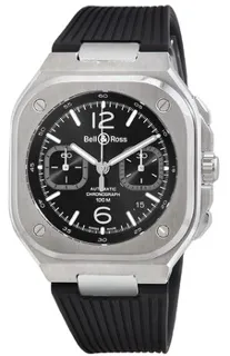 Bell & Ross Urban BR05C-BLC-ST/SRB Stainless steel Black