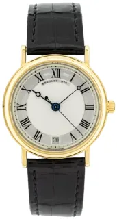 Breguet Classique 3980BA 33mm Yellow gold Silver