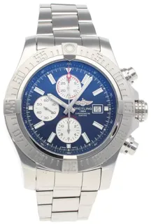 Breitling Avenger A13371 48mm Stainless steel Blue