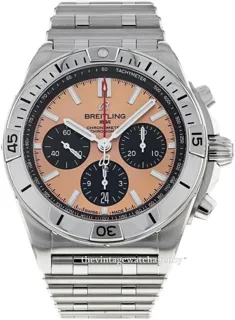 Breitling Chronomat AB0134101K1A1 42mm Stainless steel Pink