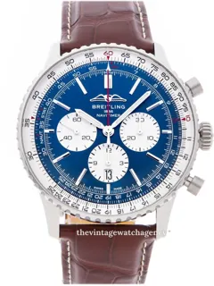 Breitling Navitimer 01 (46 MM) AB0137211C1P1 46mm Stainless steel Blue