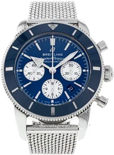 Breitling Superocean Heritage AB0162161C1A1 44mm Stainless steel Blue