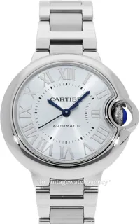 Cartier Ballon Bleu de Cartier WSBB0062 33mm Stainless steel Blue