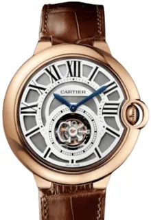 Cartier Ballon Bleu W6920001 46mm Rose gold Skeletonized