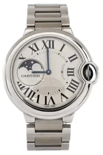 Cartier Ballon Bleu 37mm Stainless steel Silver