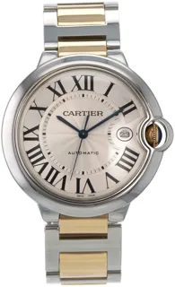 Cartier Ballon Bleu 42mm Stainless steel Silver