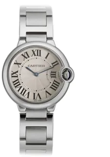 Cartier Ballon Bleu 36mm Stainless steel Silver