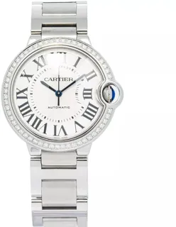 Cartier Ballon Bleu 36mm Stainless steel Silver