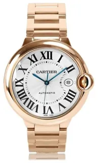 Cartier Ballon Bleu Rose gold Silver