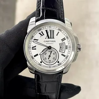 Cartier Calibre de Cartier 42mm Stainless steel Silver