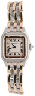 Cartier Panthère 166921 22mm Yellow gold and Stainless steel White