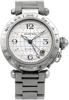 Cartier Pasha 2377 36mm Stainless steel Silver